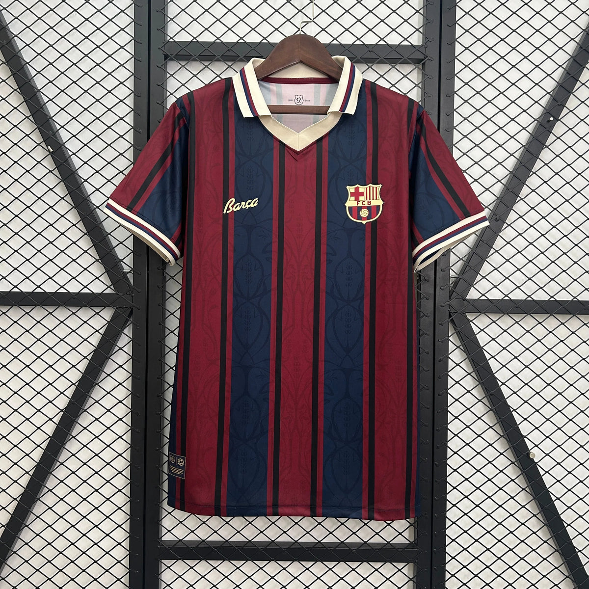Maillot football FC Barcelone Barcelona 125 ans rétro 2025/26
