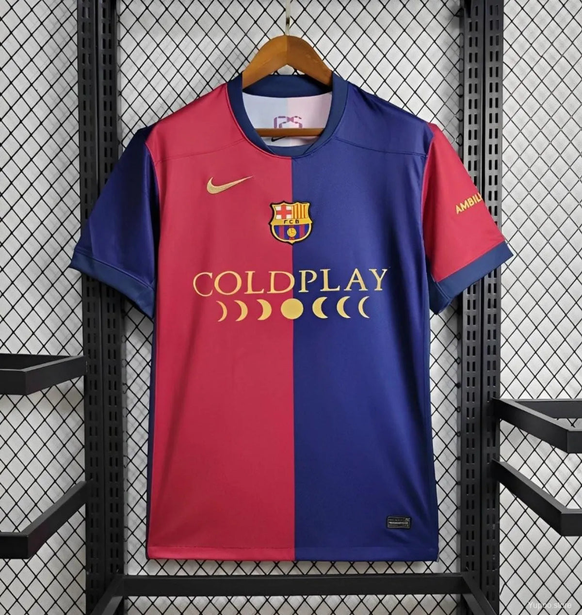 Maillot football FC Barcelone/Barcelona domicile Coldplay 2024/25
