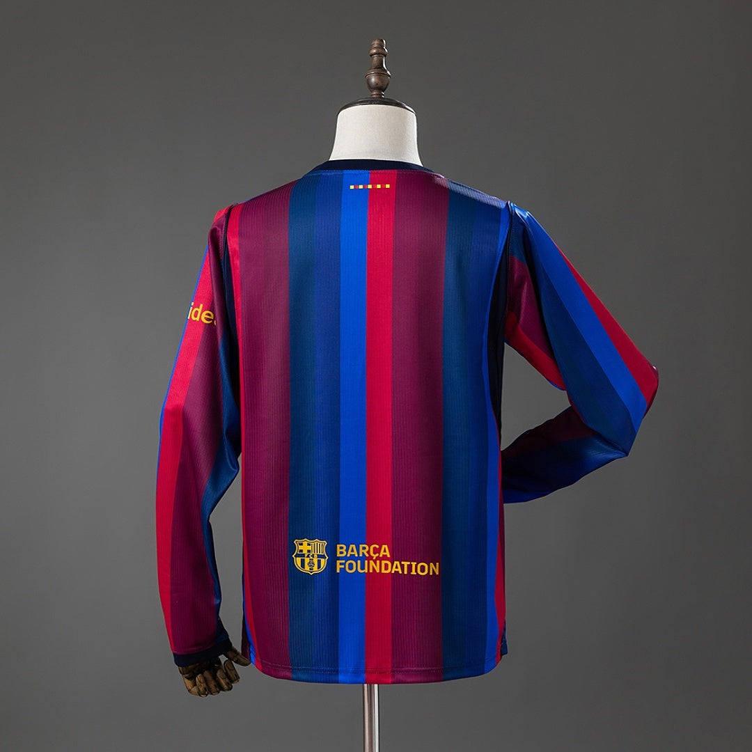 Maillot Football FC Barcelone Domicile Manches Longues 2026/27