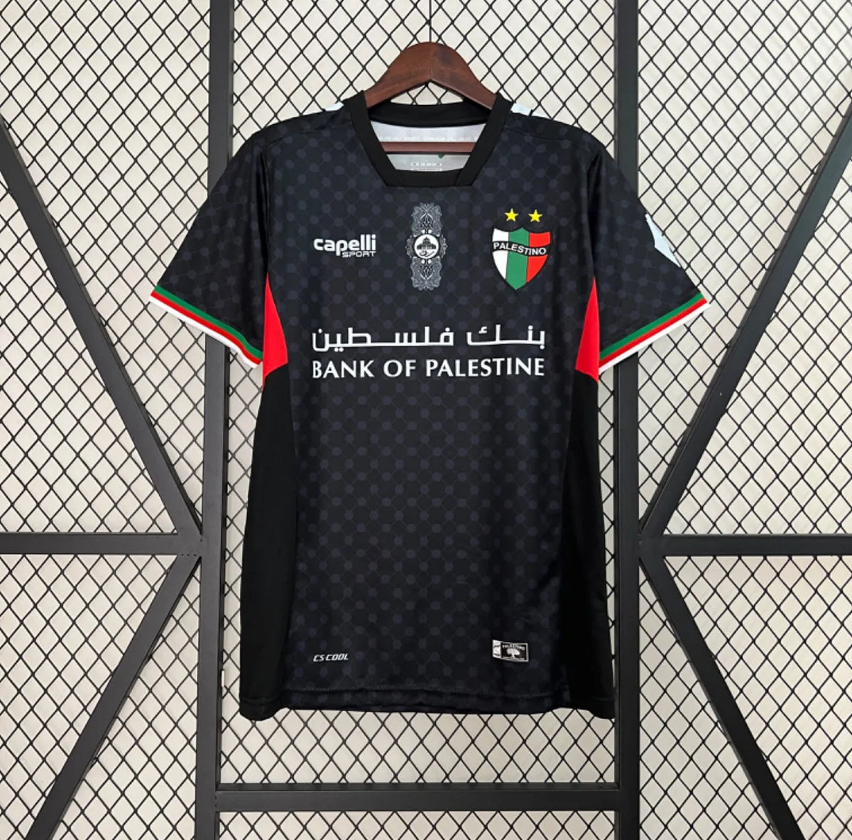 Maillot football FC Palestino/Palestine Black/Noir 2024/25