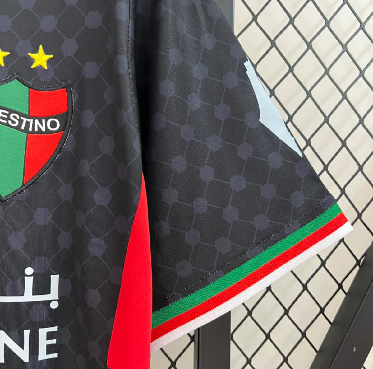 Maillot football FC Palestino/Palestine Black/Noir 2024/25