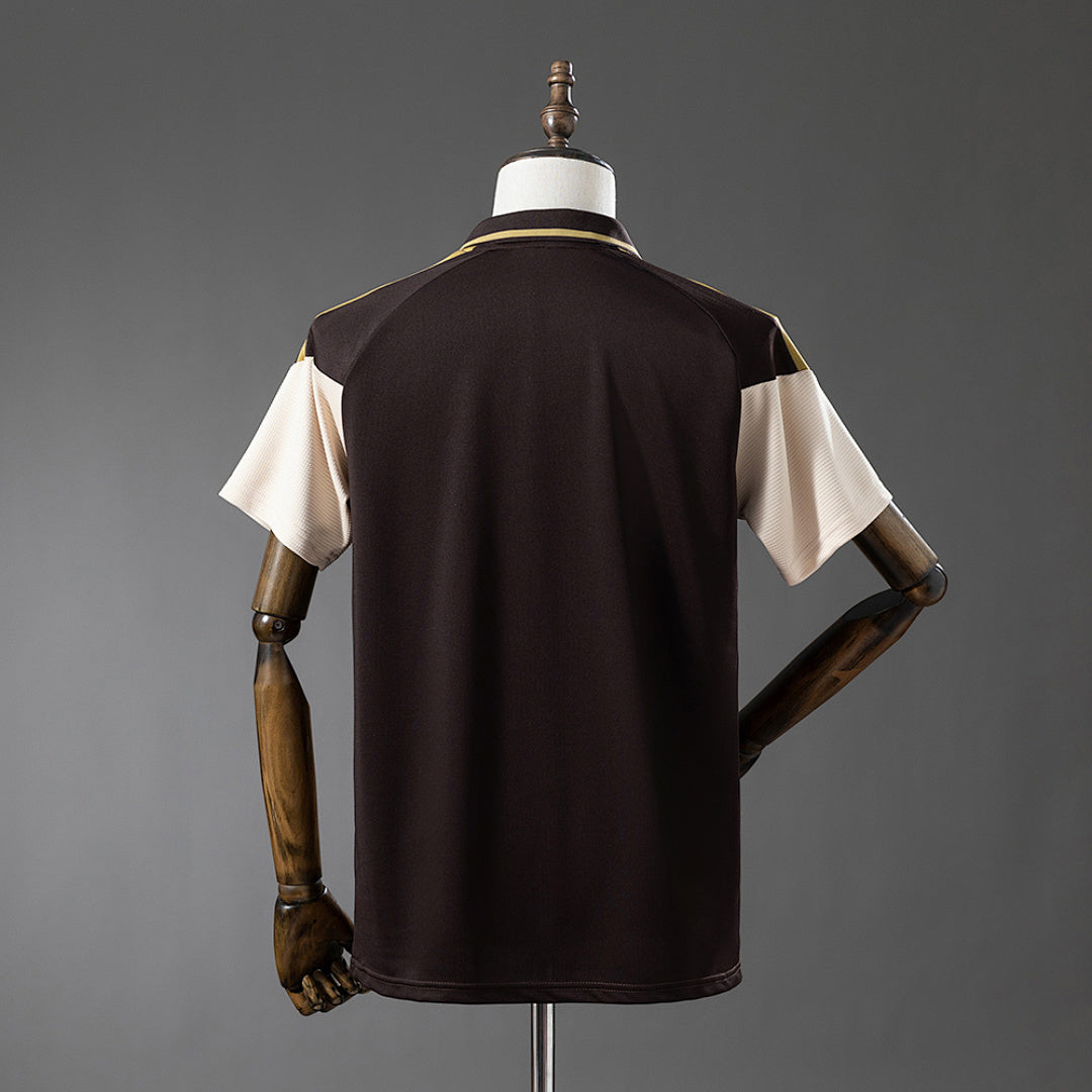 Maillot football Flamengo entraînement polo marron