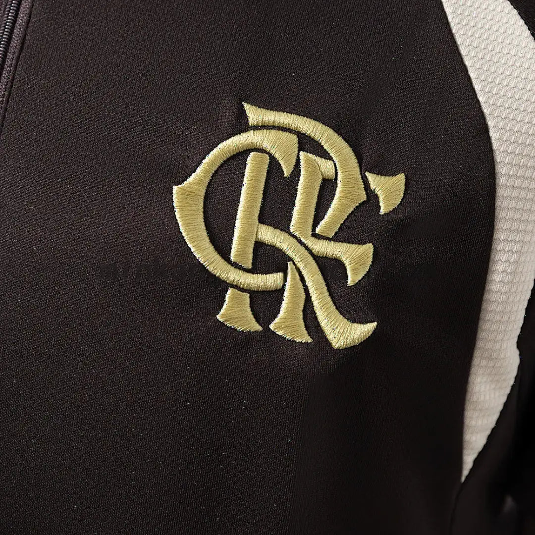 Maillot football Flamengo entraînement polo marron