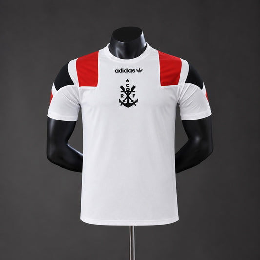 Maillot football Flamengo EQT Blanc Player Version 2026/27