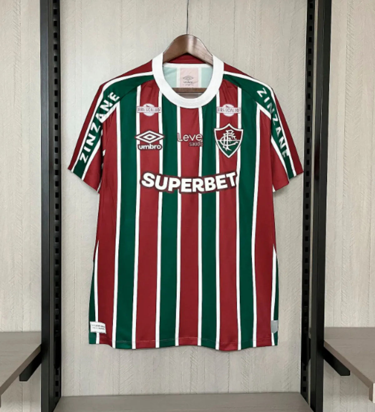 Maillot football Fluminense domicile All sponsors 2025/26