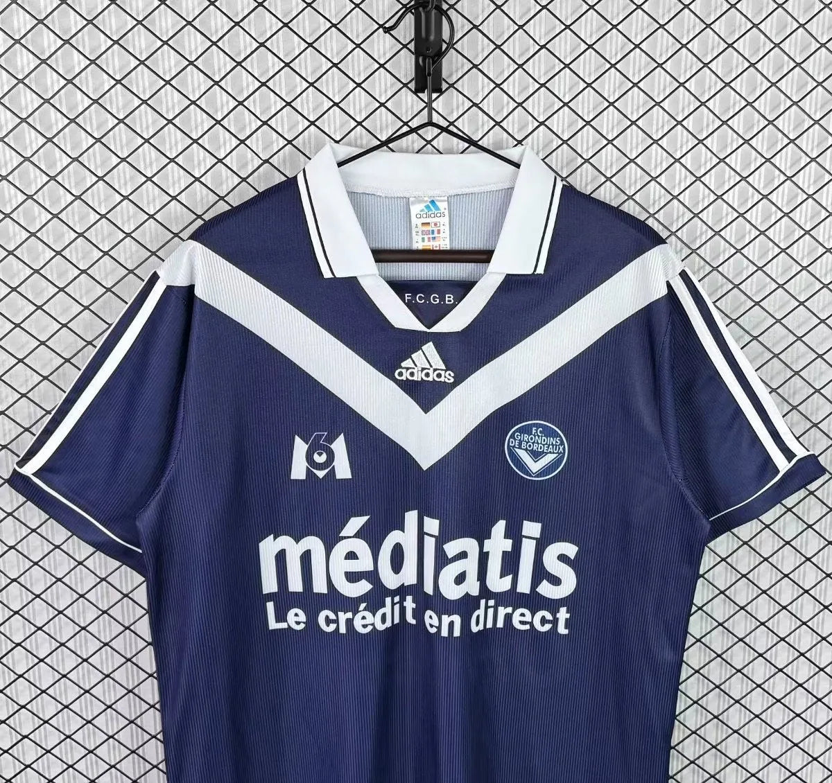 Maillot football Girondins de Bordeaux domicile 2002/03