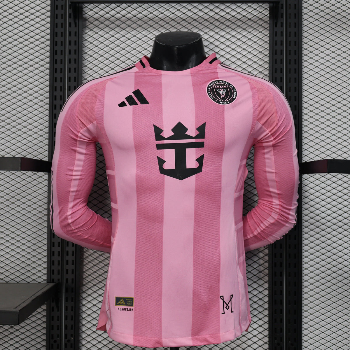 Maillot football Inter Miami domicile Player Version LS manches longues 2025/26