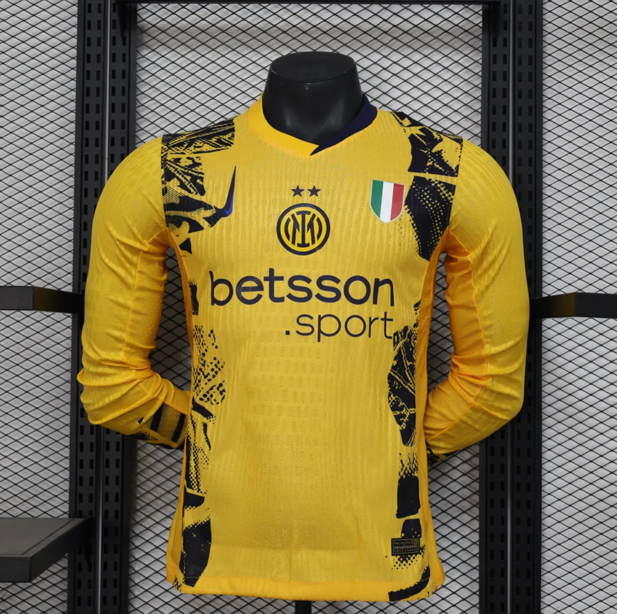 Maillot football Inter Milan 3e third Player Version LS manches longues 2024/25