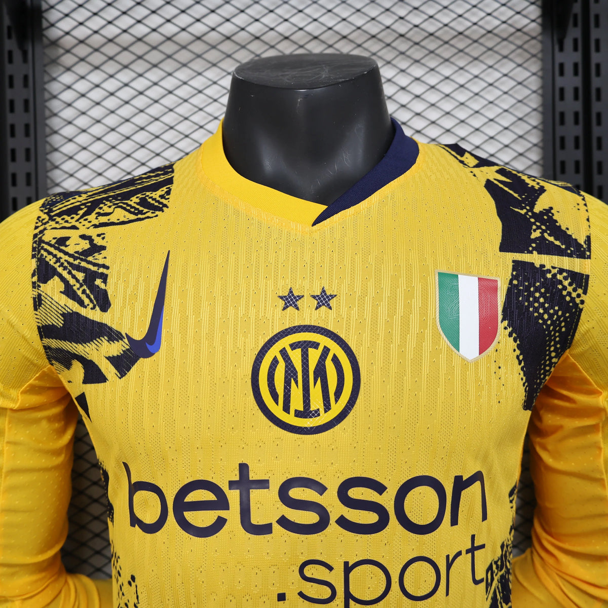 Maillot football Inter Milan 3e third Player Version LS manches longues 2024/25