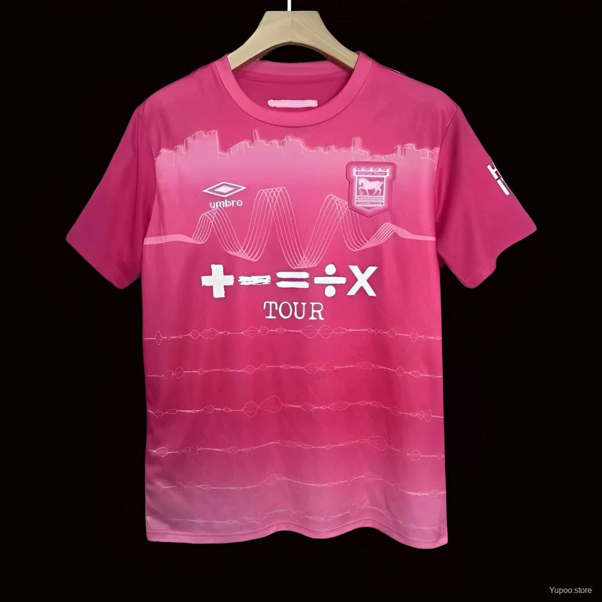 Maillot football Ipswich Town third Pink 2024/25