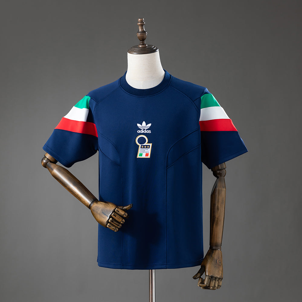 Maillot football Italie Rétro Décontracté S-3XL