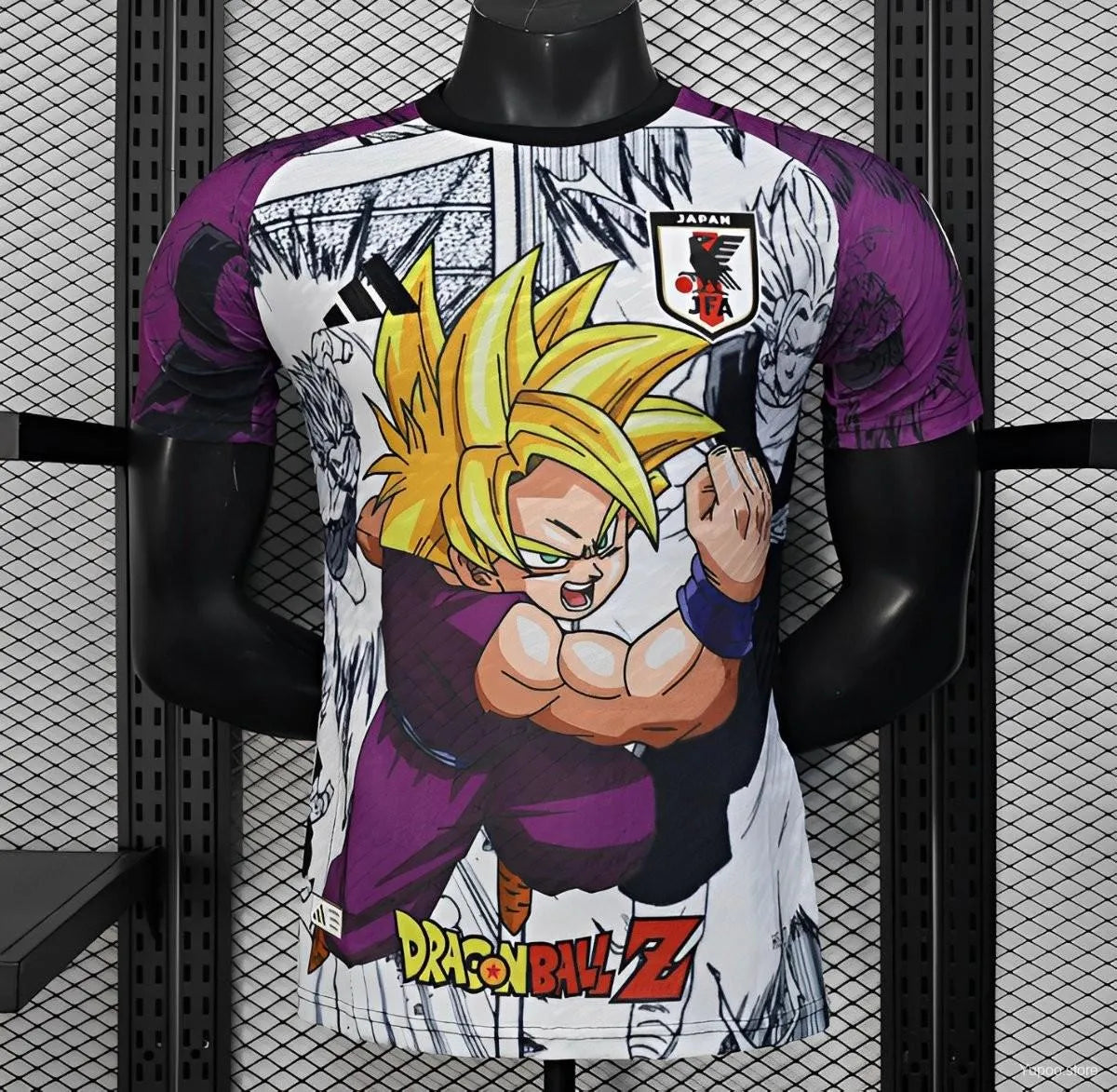 Maillot football Japon/Japan Dragon Ball Z DBZ Gohan Béjito * Player Version * 2025/26