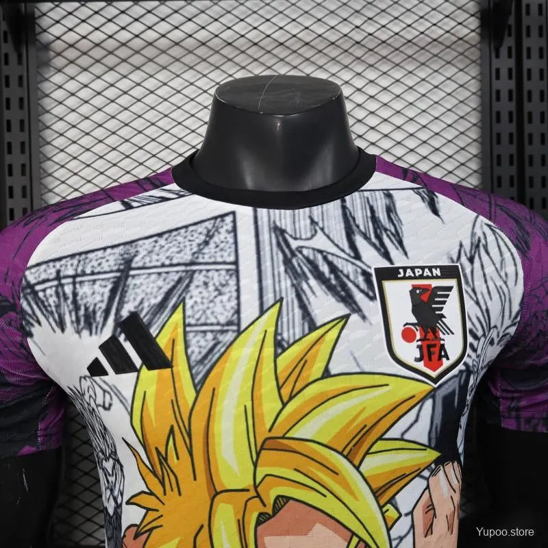 Maillot football Japon/Japan Dragon Ball Z DBZ Gohan Béjito * Player Version * 2025/26