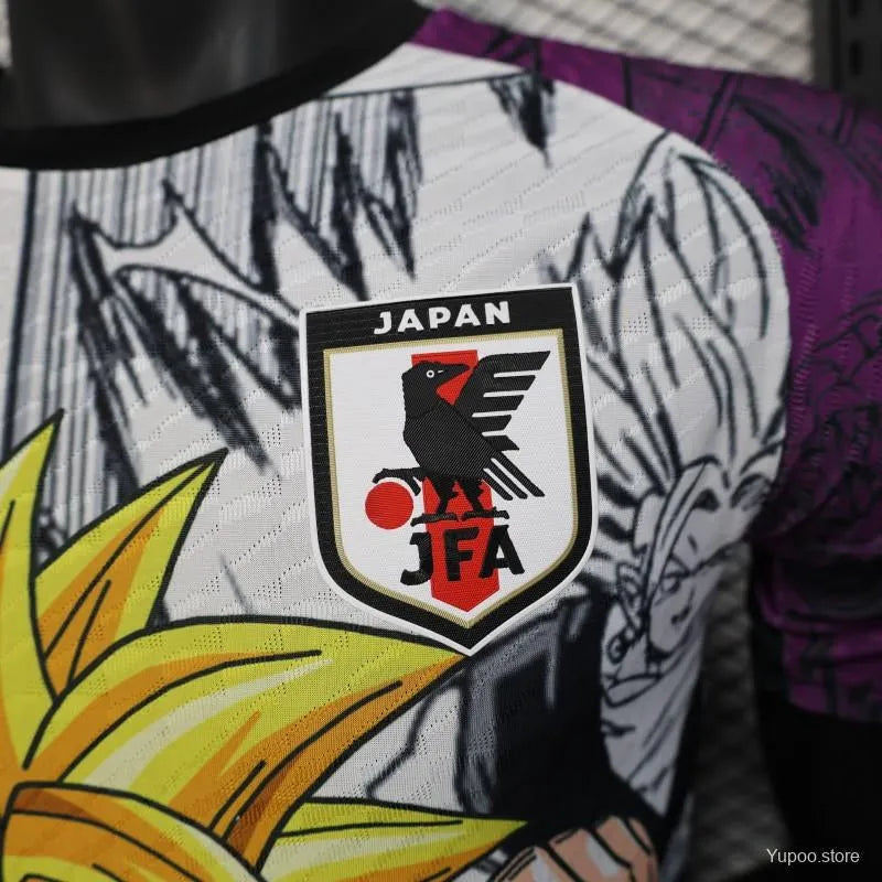 Maillot football Japon/Japan Dragon Ball Z DBZ Gohan Béjito * Player Version * 2025/26