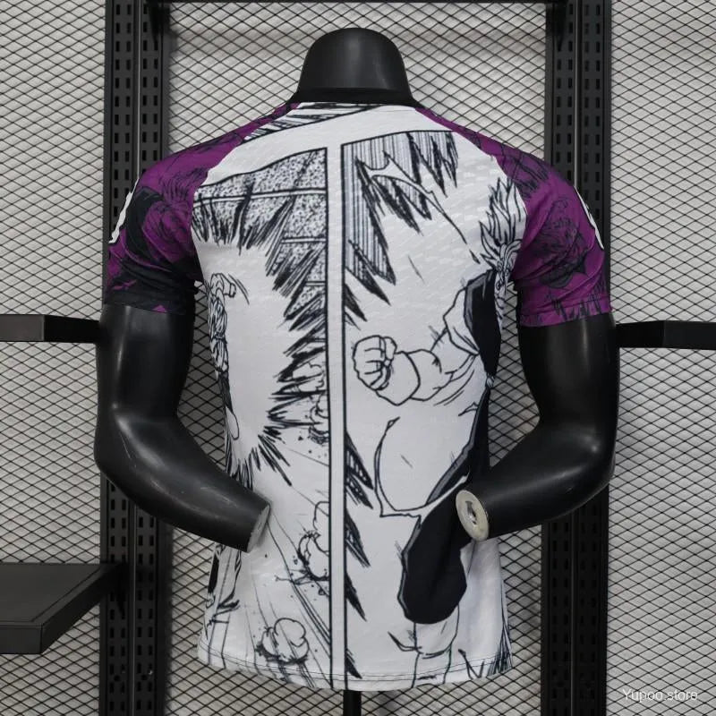 Maillot football Japon/Japan Dragon Ball Z DBZ Gohan Béjito * Player Version * 2025/26