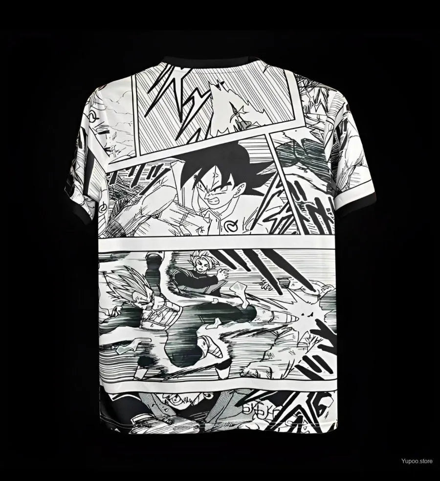 Maillot football Japon Japan Dragon Ball DBZ Songoku Goku Végéta Saiyan 2024/25