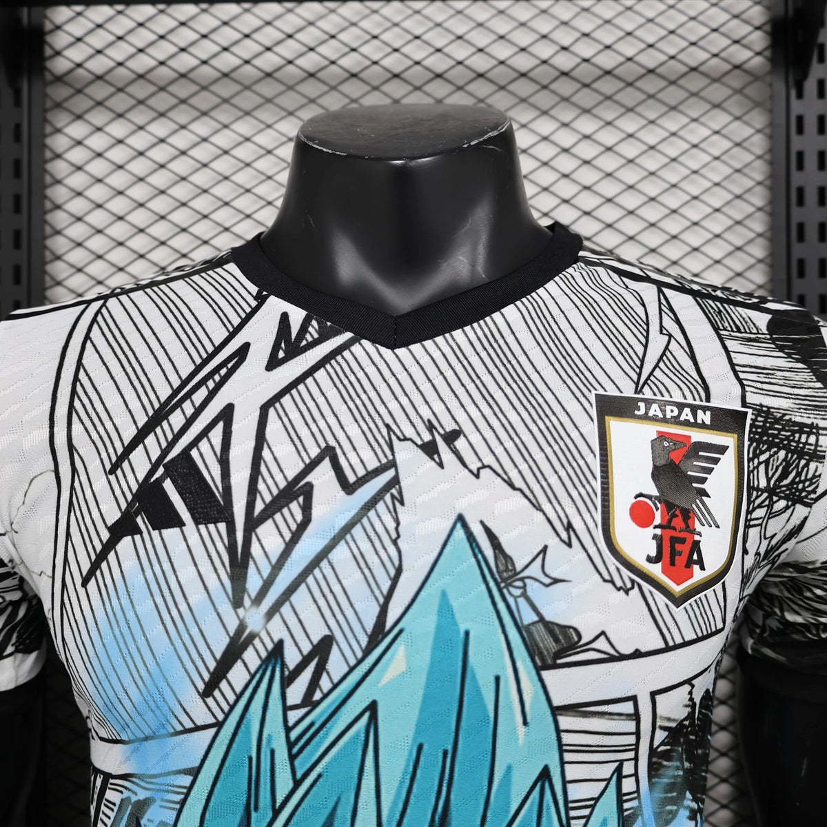 Maillot football Japon/Japan Dragon Ball Z DBZ Sangoku Végéta * Player Version * 2024/25