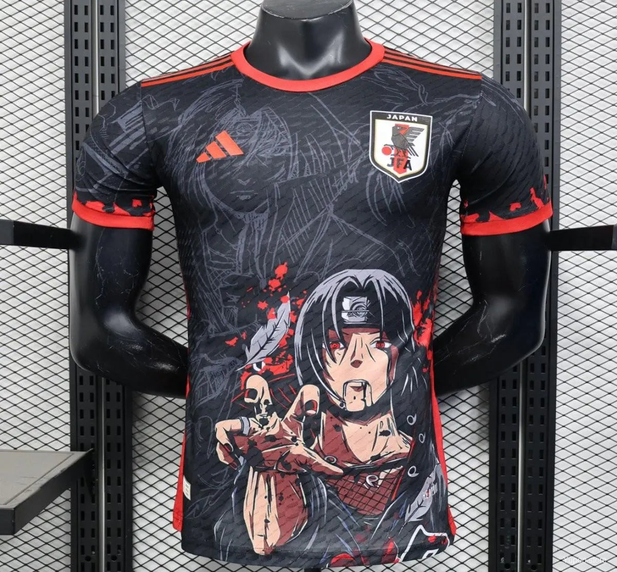 Maillot football Japon/Japan Naruto Itachi Uchiwa Manga Comics * Player Version * 2025/26