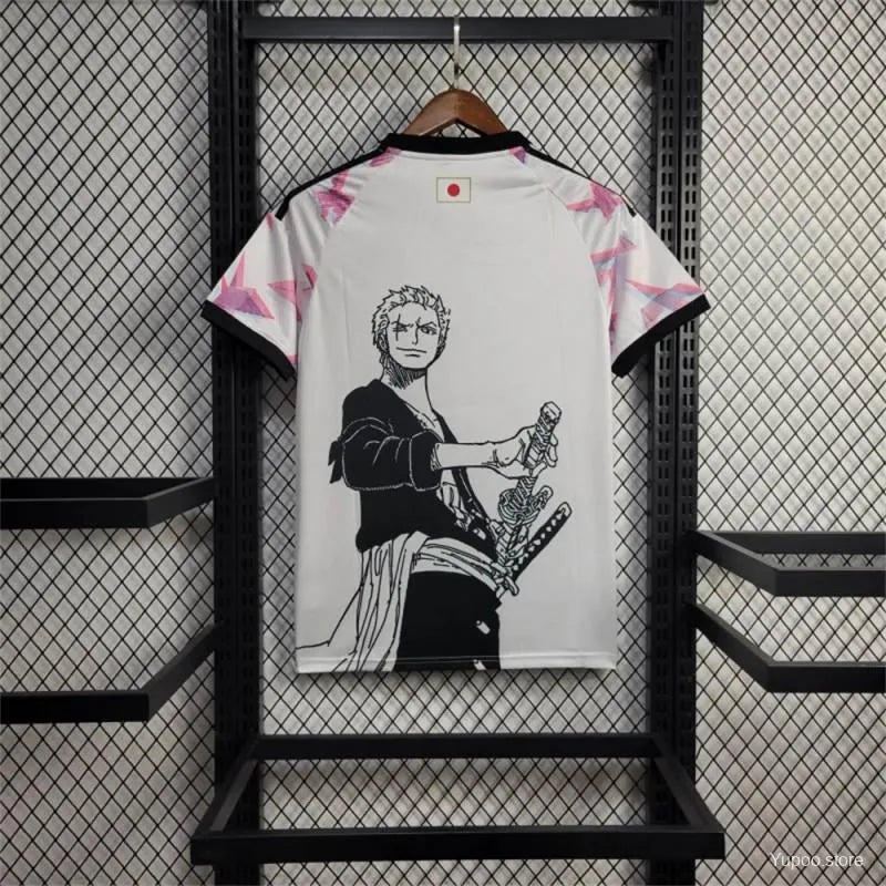 Maillot football Japon Japan One Piece Otaku Zoro Roronoa 2024/25