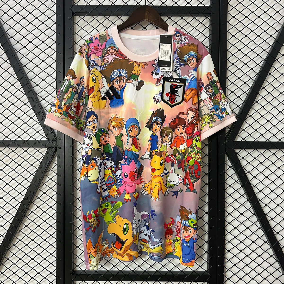 Maillot football Japon Japan Pokémon Digimon 2024/25