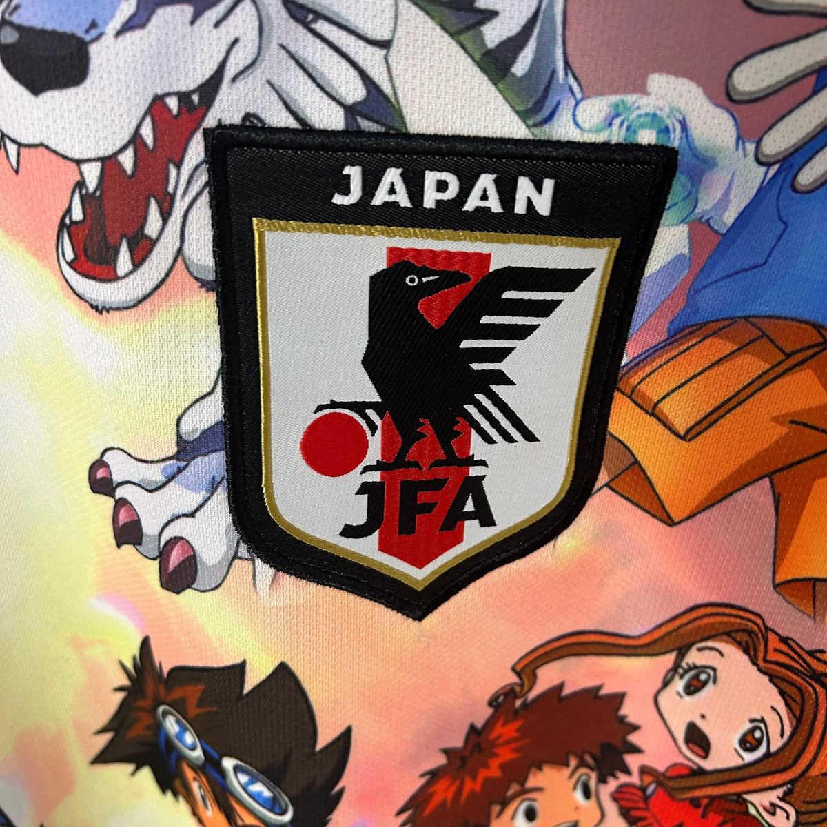 Maillot football Japon Japan Pokémon Digimon 2024/25