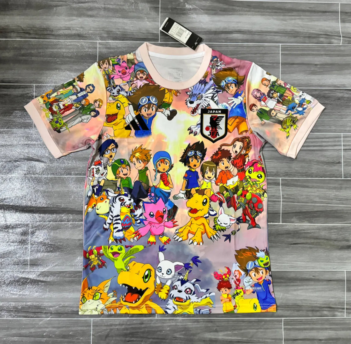 Maillot football Japon Japan Pokémon Digimon 2024/25