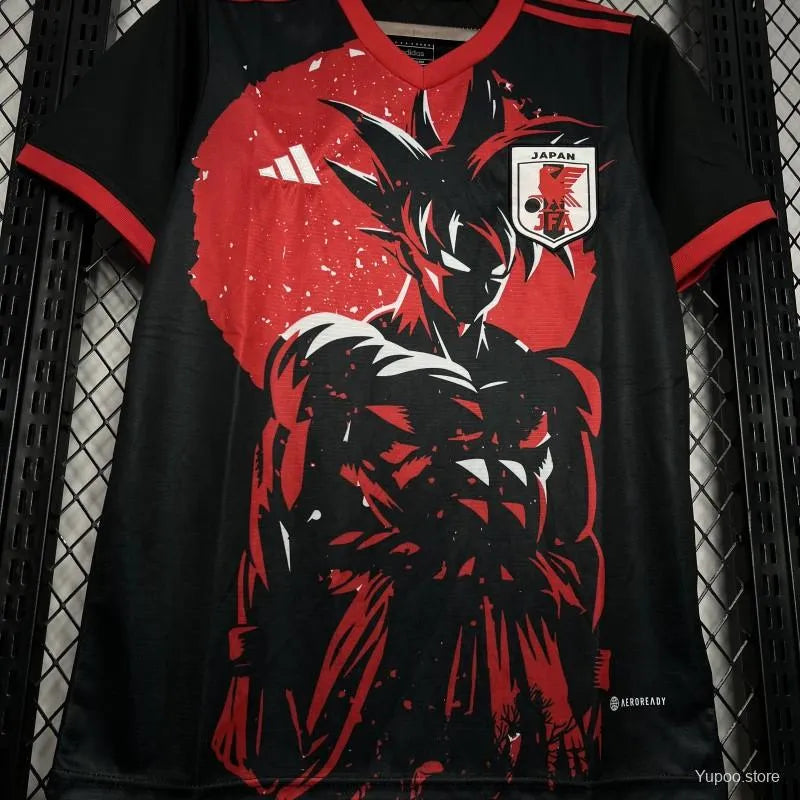 Maillot football Japon Japan Special Dragon Ball DBZ Songoku GOKU Sun Wukong Black 2024/25