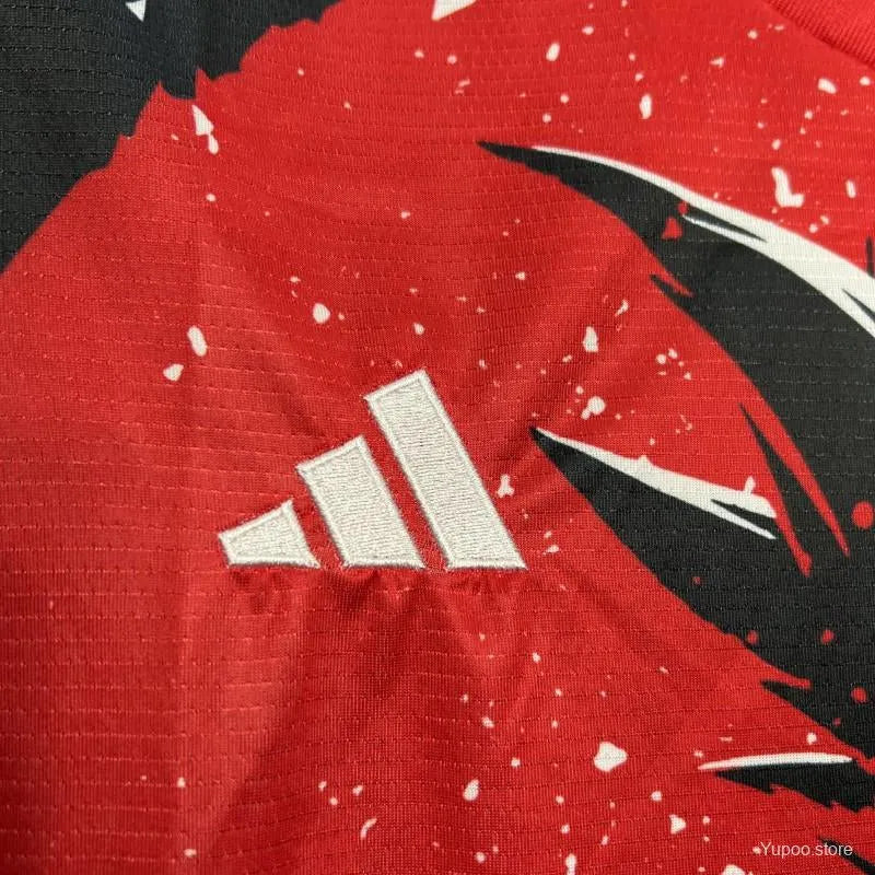 Maillot football Japon Japan Special Dragon Ball DBZ Songoku GOKU Sun Wukong Black 2024/25