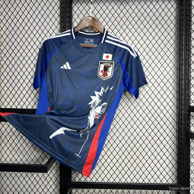 Maillot football Japon Japan Uzumaki Blue Bleu 2024/25
