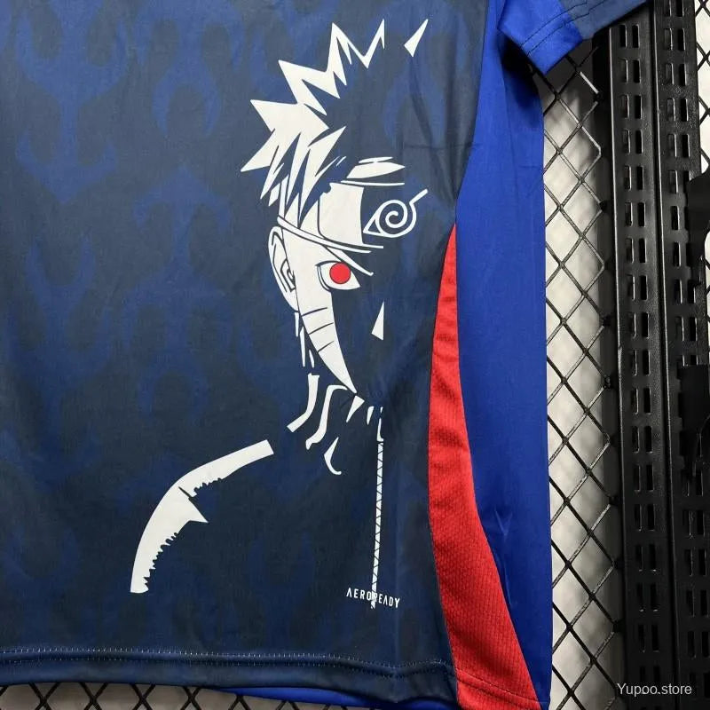 Maillot football Japon Japan Uzumaki Blue Bleu 2024/25