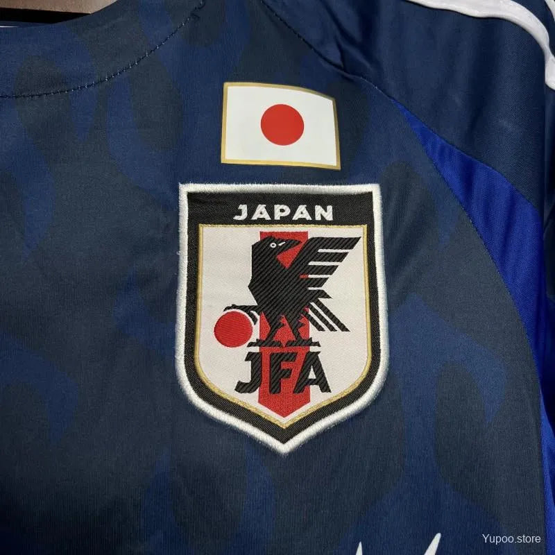 Maillot football Japon Japan Uzumaki Blue Bleu 2024/25