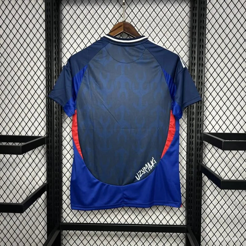 Maillot football Japon Japan Uzumaki Blue Bleu 2024/25