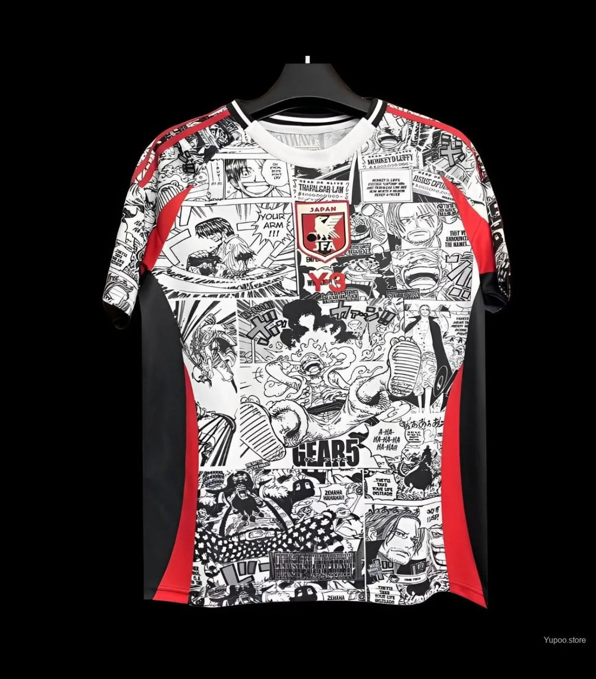 Maillot football Japon Japan Y3 One Piece Manga Comics 2024/25
