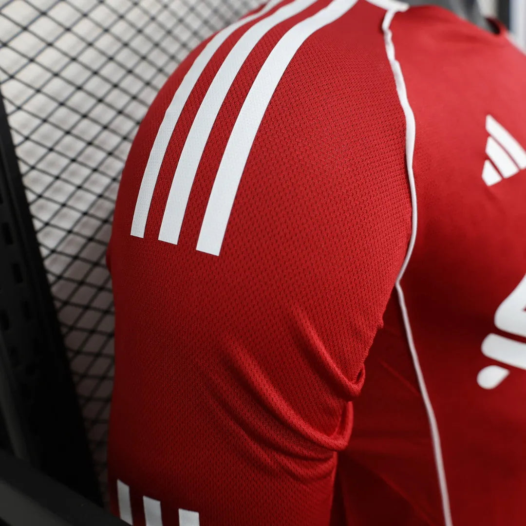 Maillot football Liverpool domicile manches longues Player Version 2025/26