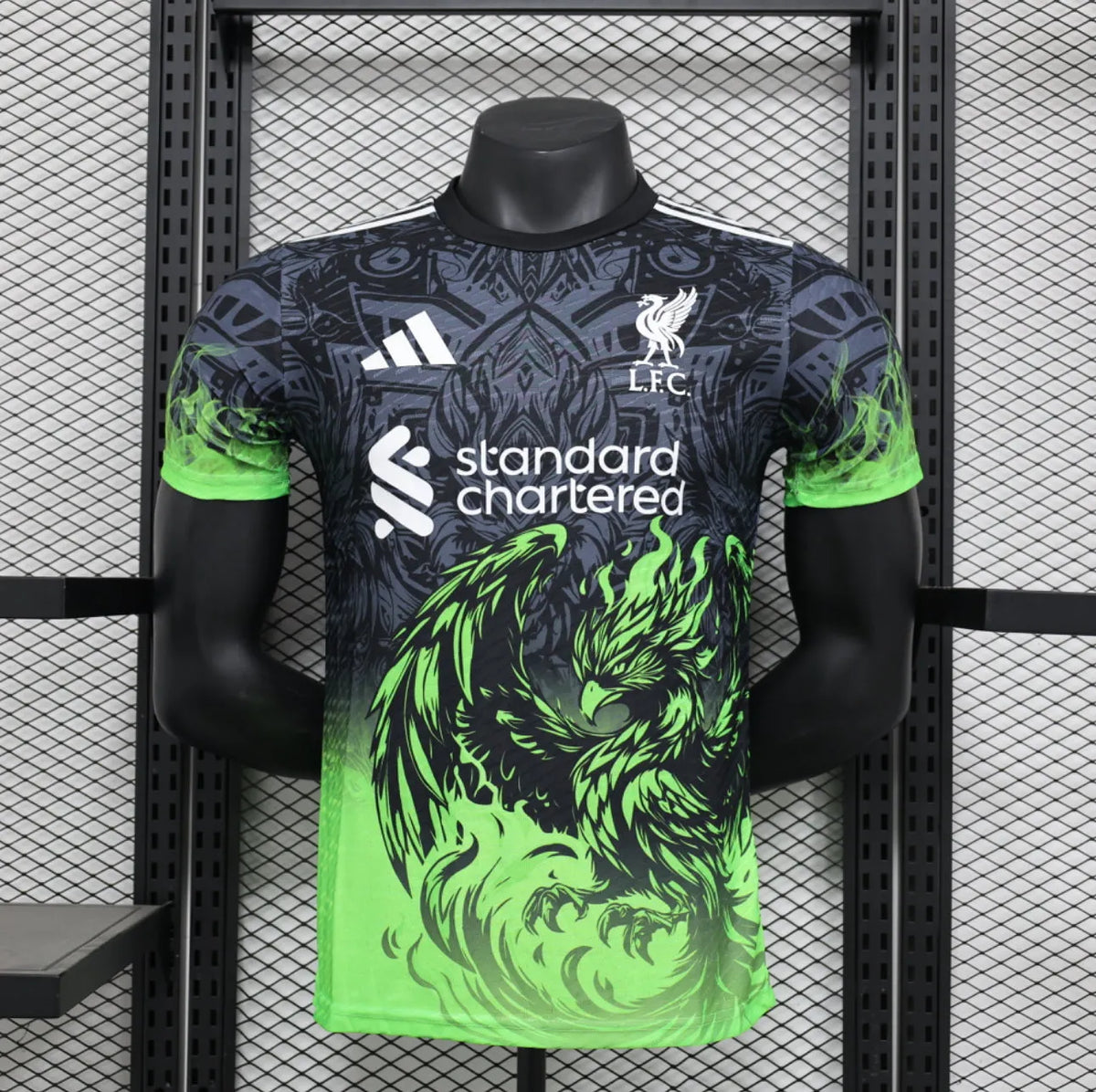 Maillot football Liverpool Special Green Phœnix Player Version 2024/25