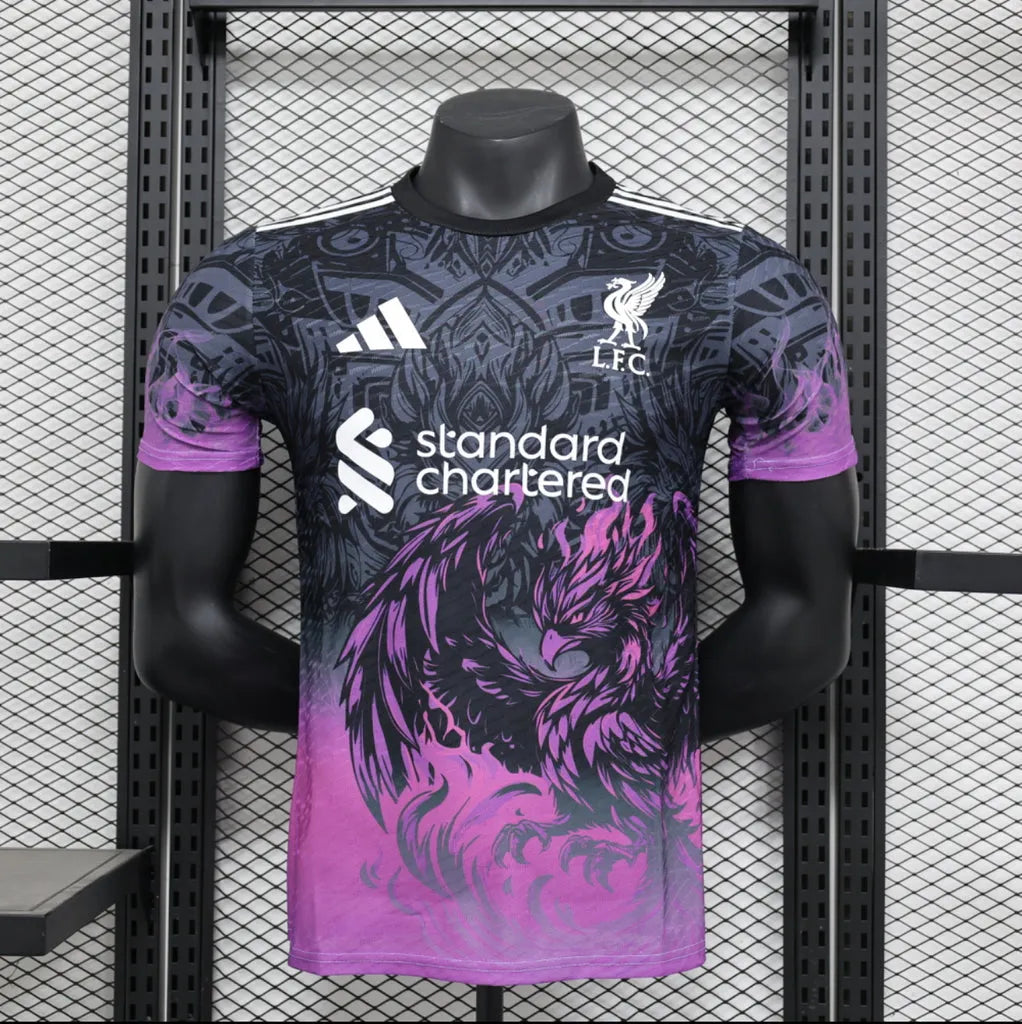 Maillot football Liverpool Special Purple Phœnix Player Version 2024/25
