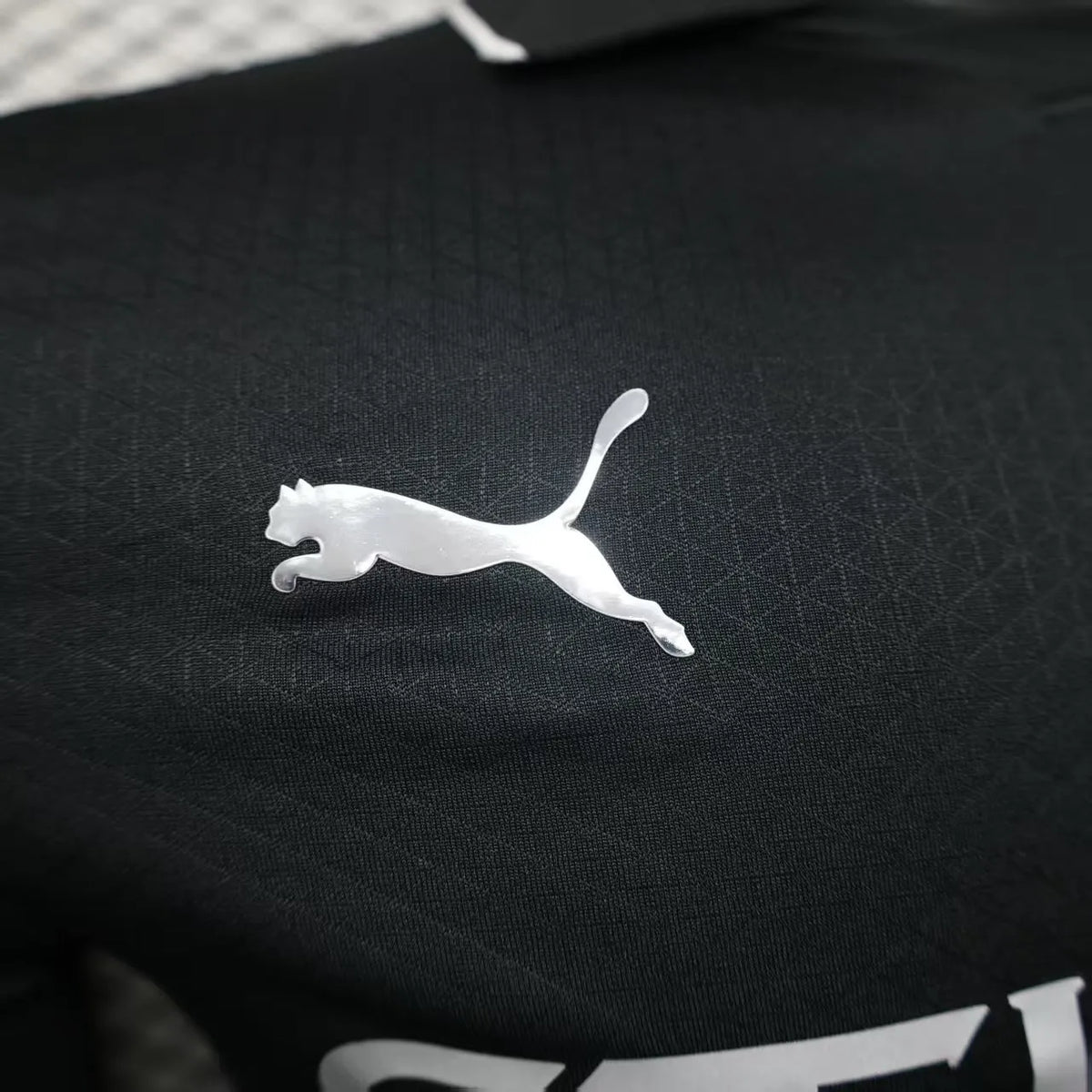 Maillot football Manchester 3e third noir Player Version 2025/26