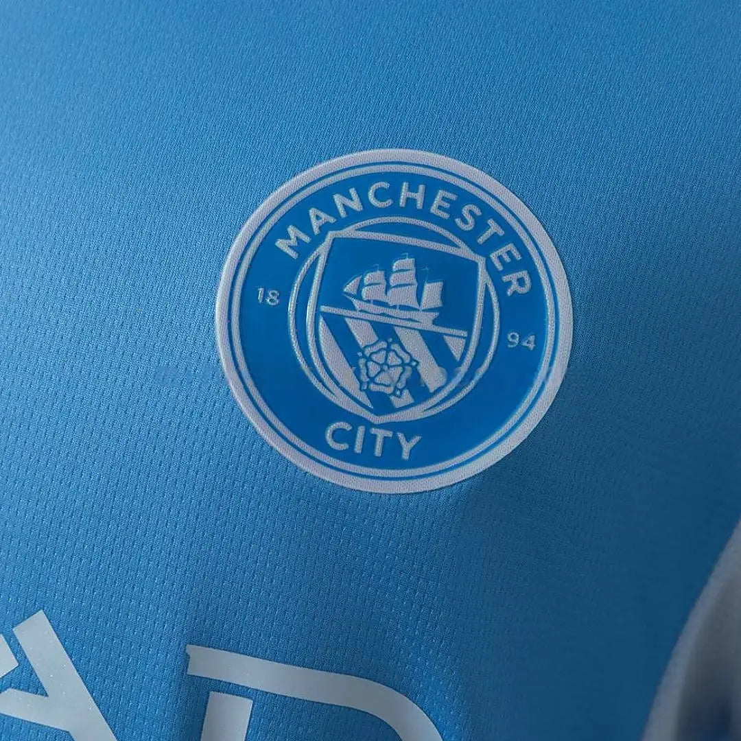 Maillot football Manchester City domicile manches longues 2026/27