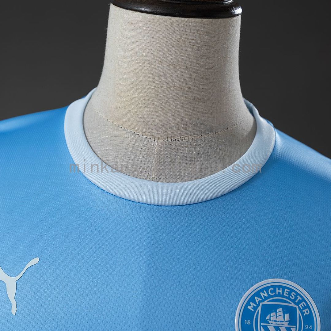 Maillot football Manchester City domicile manches longues 2026/27