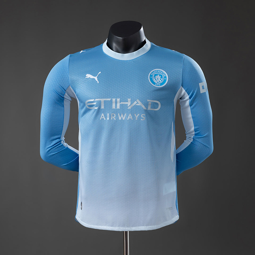 Maillot football Manchester City Domicile Player Version Manches Longues 2026/27