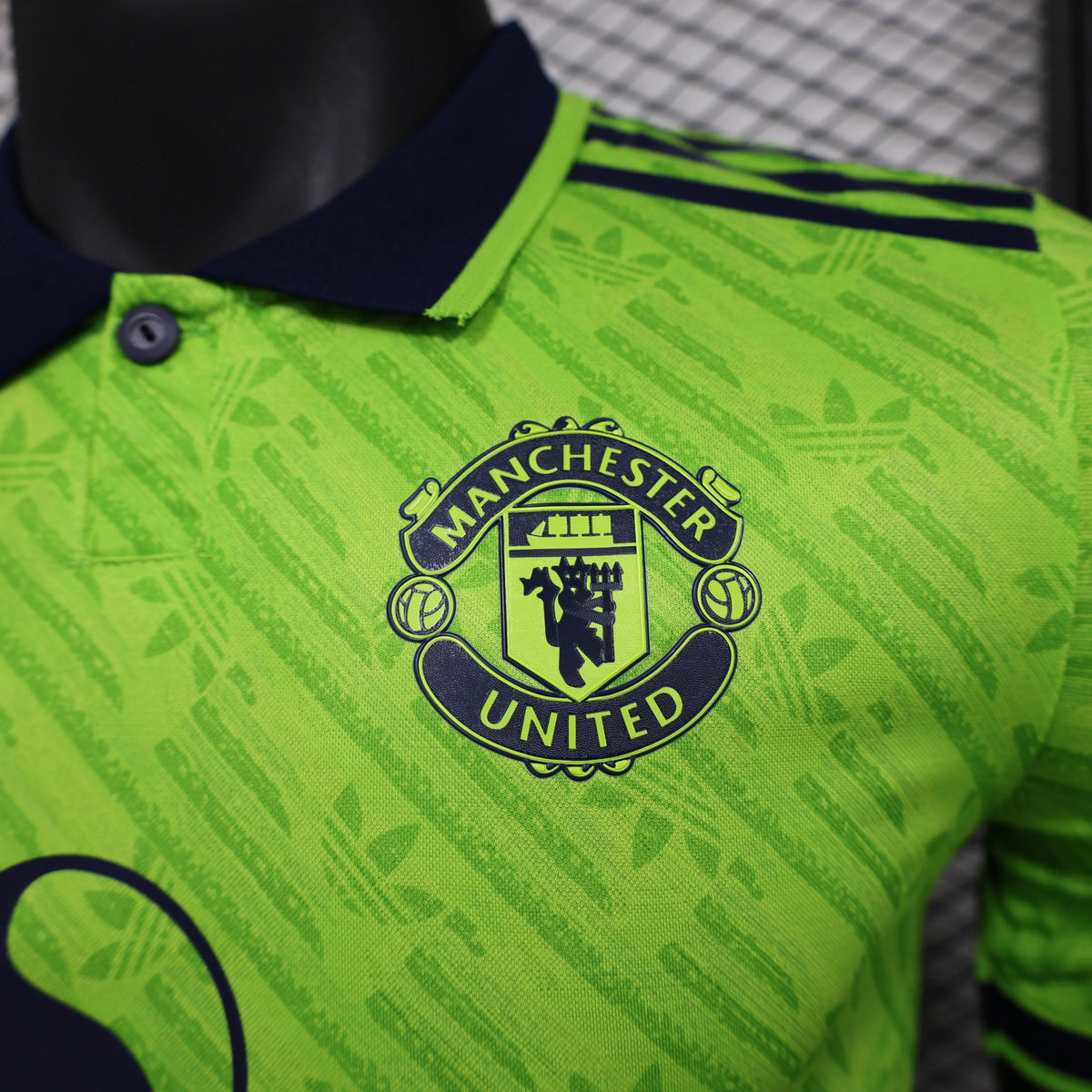 Maillot football Manchester United Green Edition Adidas Originals Player Version 2024/25
