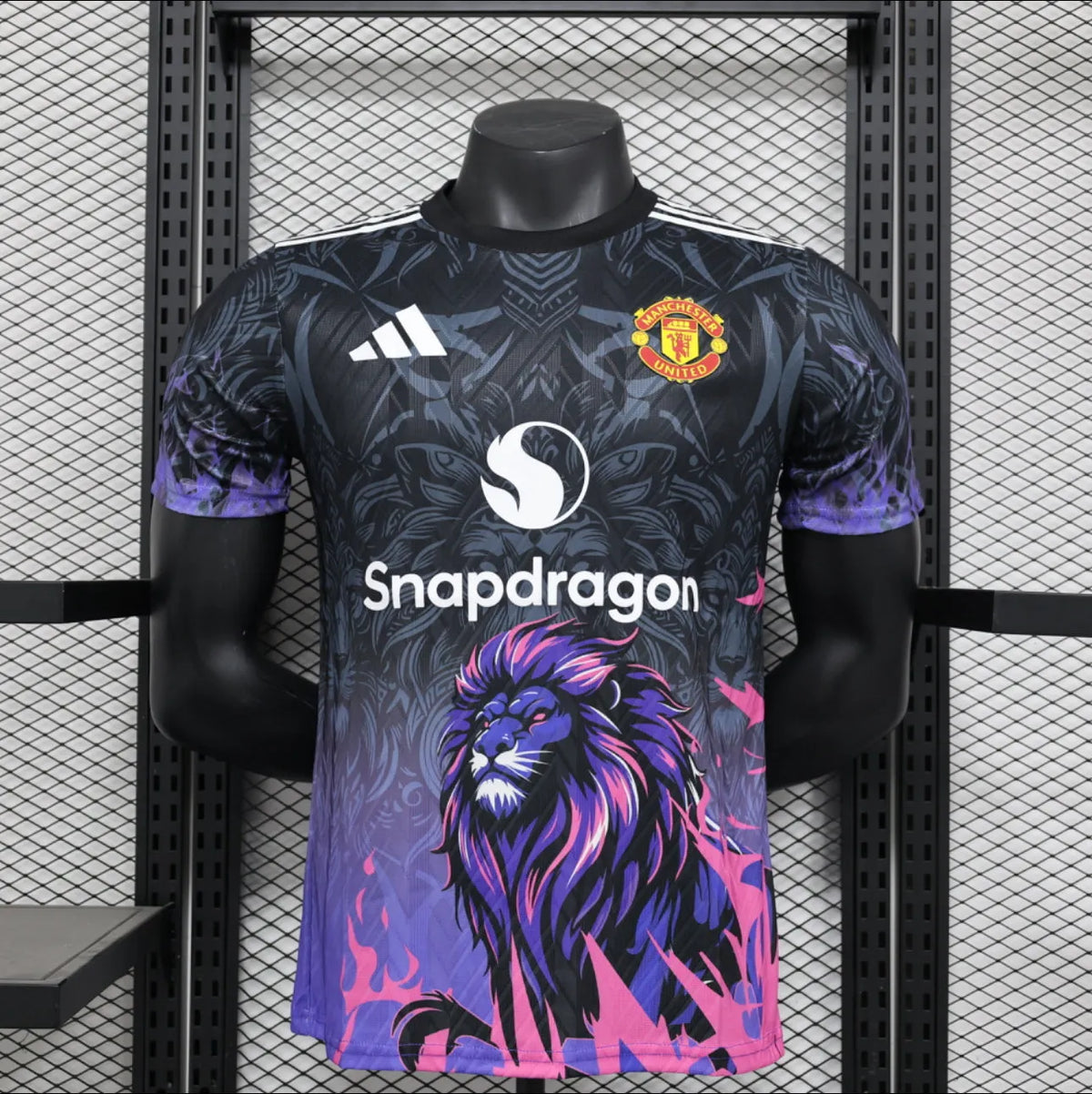 Maillot football Manchester United Purple Lion Player Version 2024/25