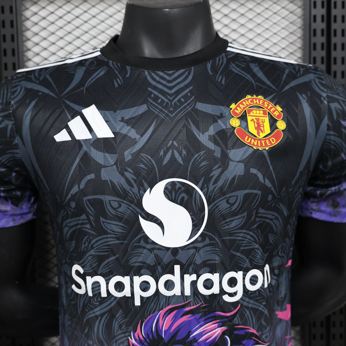 Maillot football Manchester United Purple Lion Player Version 2024/25
