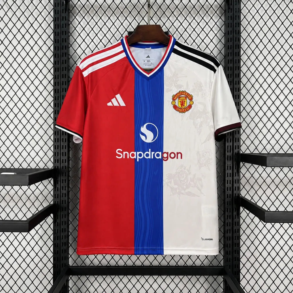 Maillot football Manchester United Tricolore 2026/27