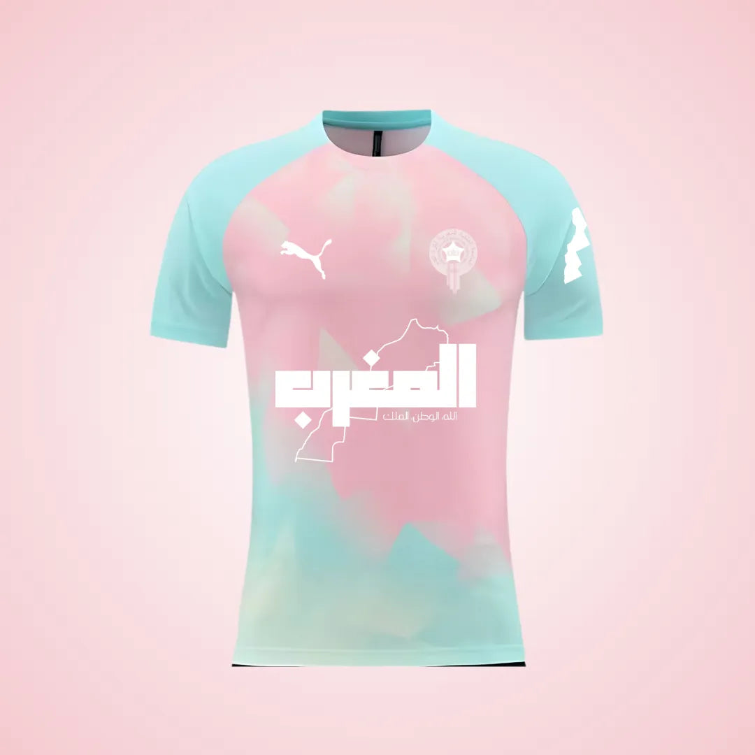 Maillot football Maroc Morocco Tropic Sorbet 2025/26