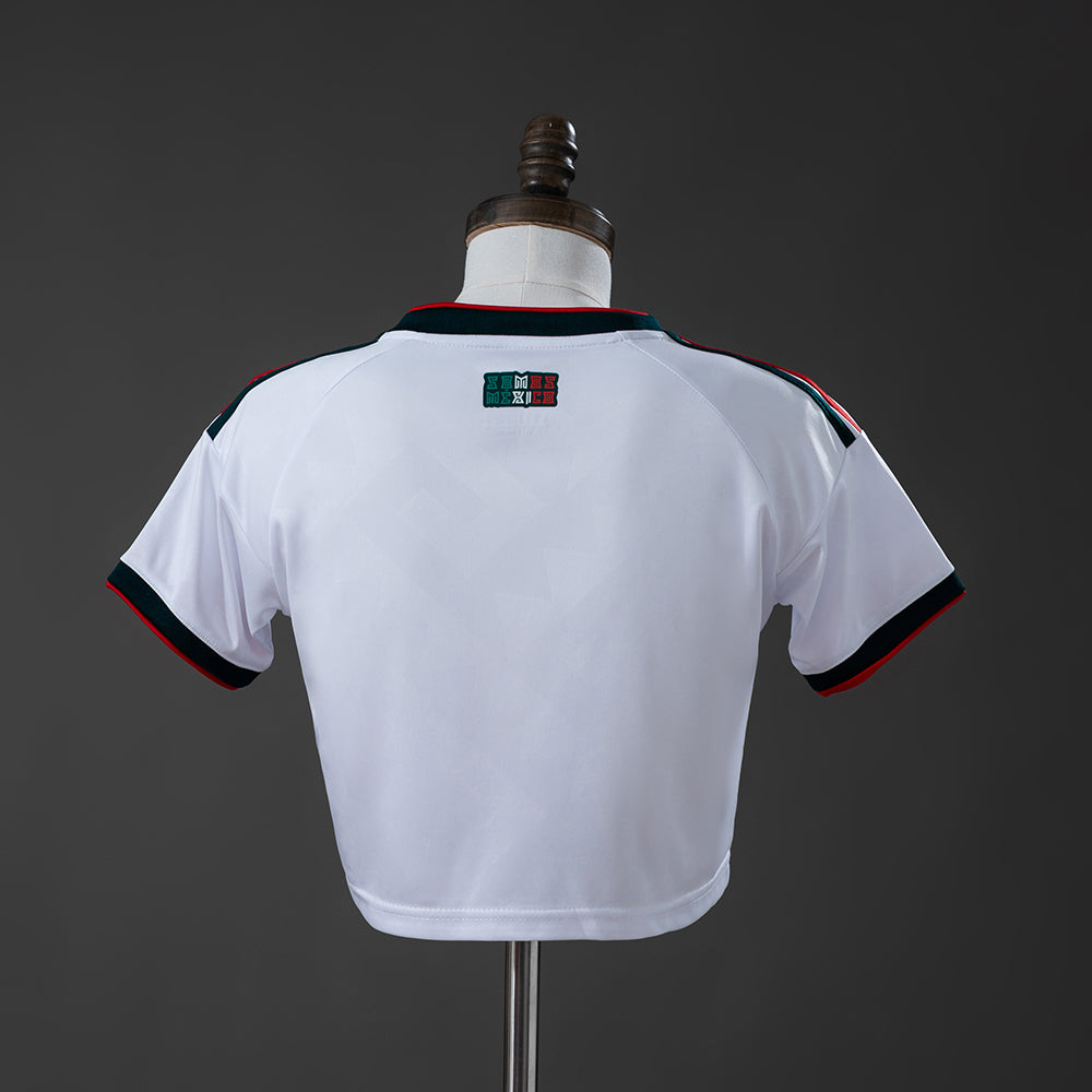 Maillot Football Mexique Extérieur Femme Crop Top 2026