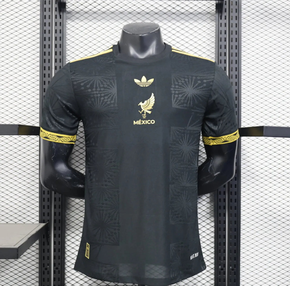 Maillot football Mexique Mexico Noir 25 Gold * Player Version * 2025/26
