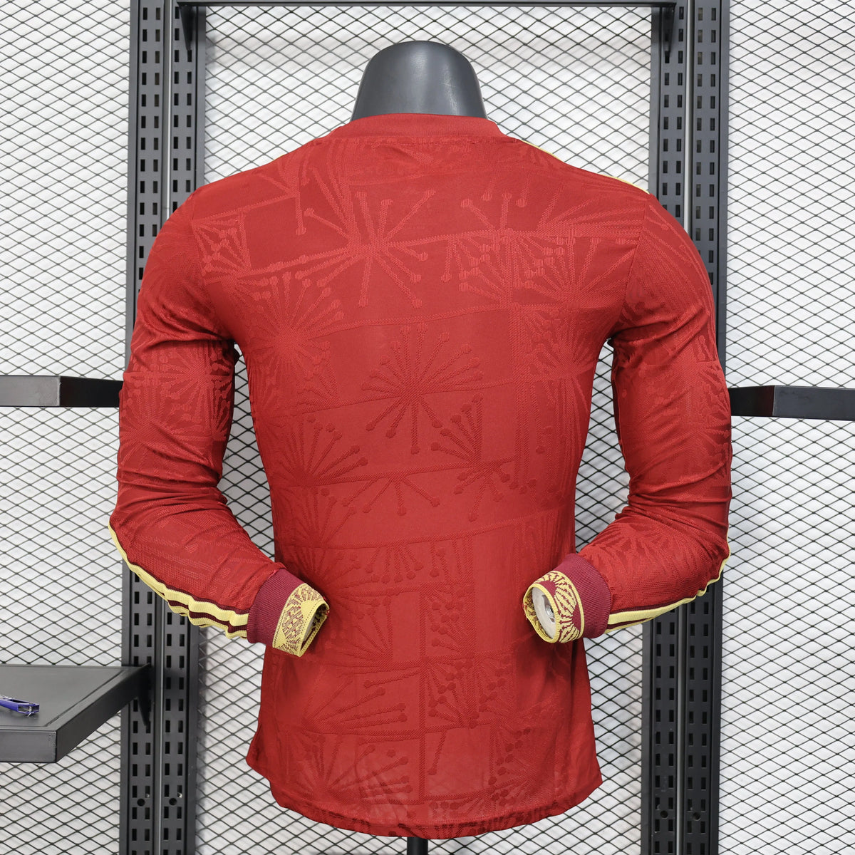 Maillot football Mexique Mexico Rouge 25 Gold manches longues * Player Version * 2025/26