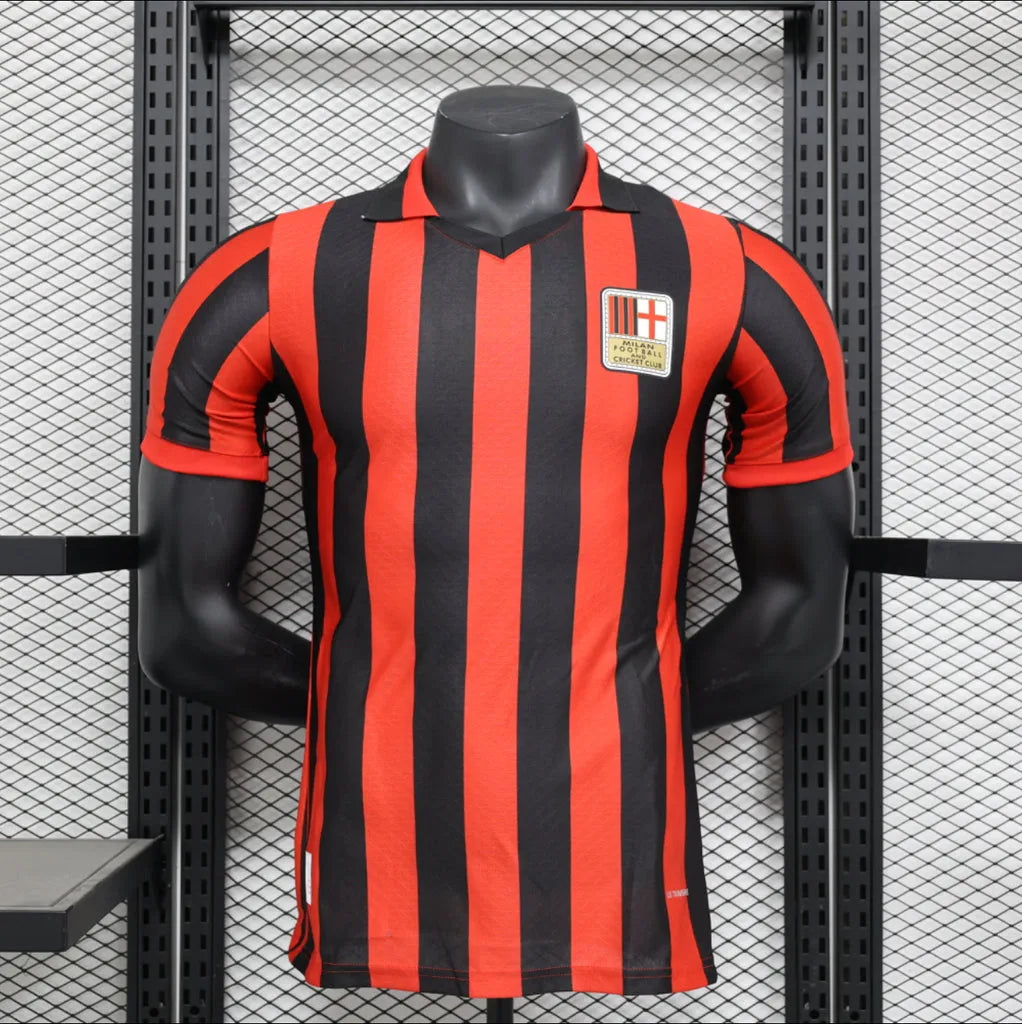 Maillot football Milan AC 125 ans years Vintage Retro * Player Version 2024/25