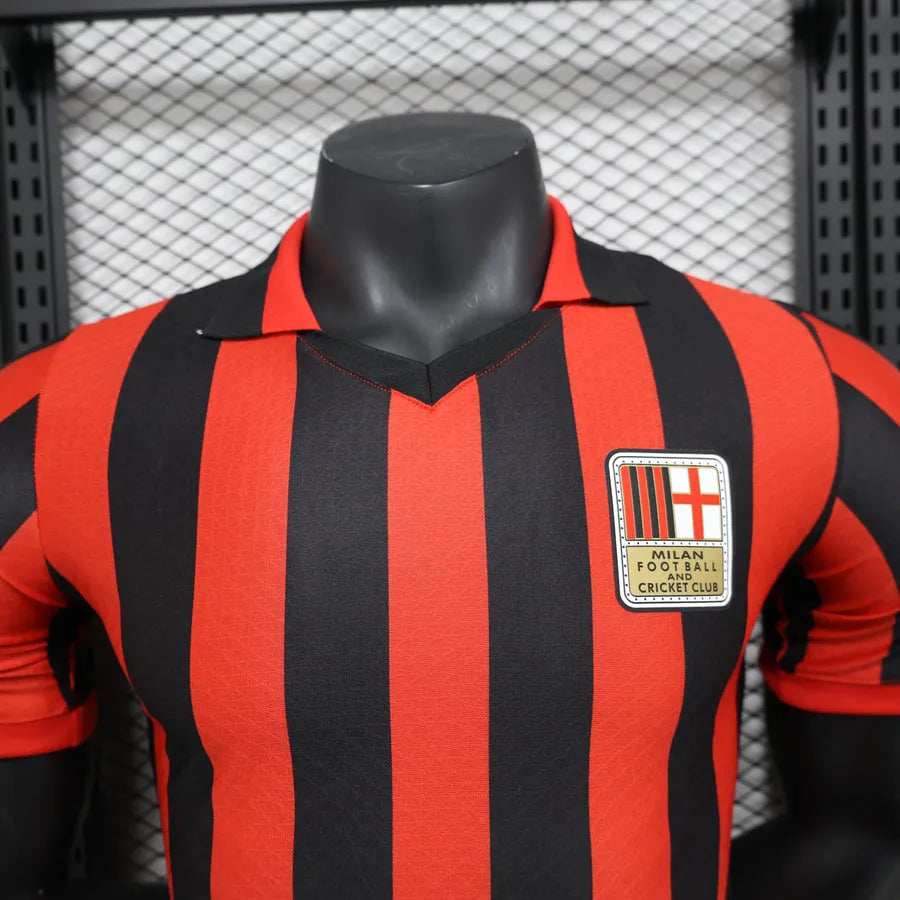 Maillot football Milan AC 125 ans years Vintage Retro * Player Version 2024/25